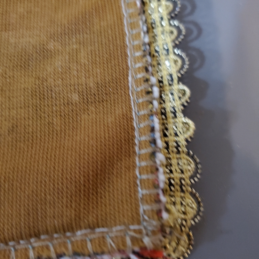 ⚜️🤎⚜️Vintage Table Topper of Baumwolle - Picture 5 of 6